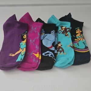 Aladdin Character Ankle Socks Set